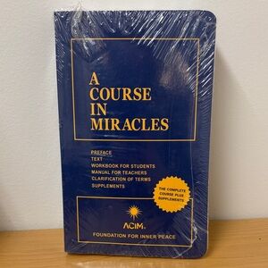 ✨NIB✨ A Course in Miracles Book, Third Edition